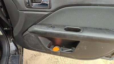 10-12 Fusion Passenger Right Front Door Trim Panel With Switches Charcoal Dw