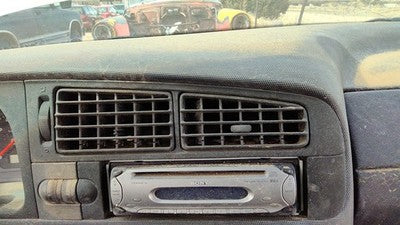 1999-2000 Vw Cabrio Convertible Center Dash Heater Vent Assembly Oem Ac Black