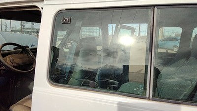 1972-1996 Gmc Van 3500 Driver Left Rear Side Window Forward Glass Oem Back
