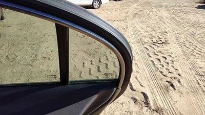 06-11 Civic Passenger Right Rear Vent Window Back Door Glass With Frame 1.8L