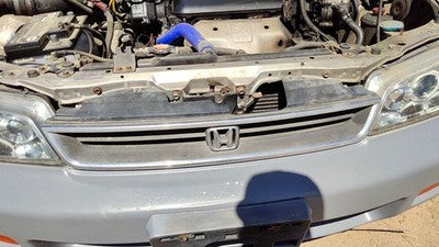 1996-1997 Honda Accord Front Grille Assembly Oem 2.2L Gray 4737771