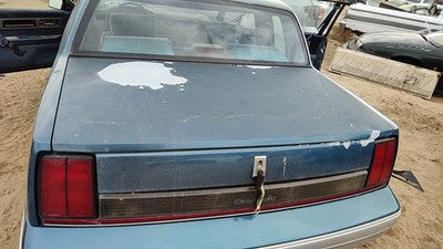 1985-1991 Olds Cutlass Calais Trunk Lid Oem Blue 2 Door 20715542