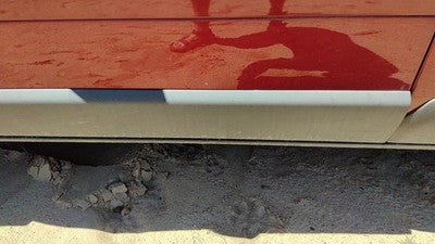Volvo V70 Xc Driver Left Front Moulding From Door Oem Trim Strip 9484342
