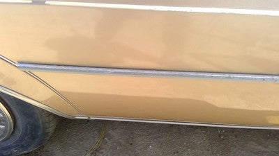 1985 Olds 88 Passenger Right Rear Moulding From Door Oem Back Trim Strip
