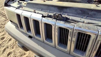 1993-1995 Jeep Grand Cherokee Front Grille Assembly Oem Chrome 55054890