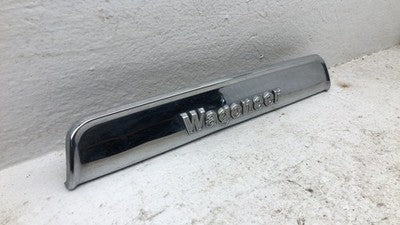 1984 Jeep Grand Wagoneer License Plate Trim Chrome Panel Oem Tail Gate Finish
