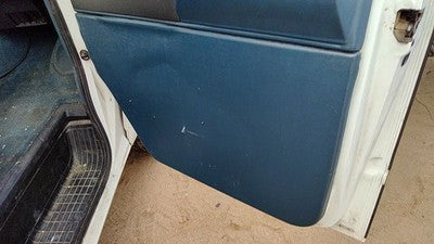 1992-1995 Gmc Safari Passenger Right Front Door Trim Panel Manual Windows Blue