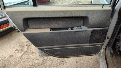 1991 Volvo 740 Driver Left Rear Inside Door Trim Panel Only Oem Back Gray