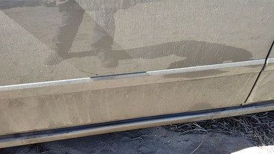 1998-2004 Audi A6 Driver Left Front Moulding From Door Oem Trim Strip 3.0L Gold