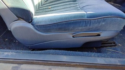 1989 Olds Cutlass Cierra Passenger Right Side Seat Trim Panel Oem Blue