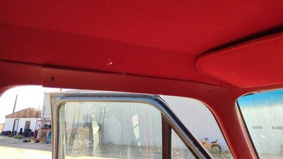 1989 Ford F150 Driver Left A Pillar Trim Windshield Post Panel Oem Red