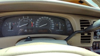 1999-05 Buick Park Ave Trim Bezel Around Speedometer Oem Dash Surround Panel Tan