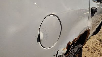 2002-2010 Ford Explorer Fuel Tank Door With Hinge Gas Lid Filler Yz Oxford White