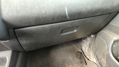 07-10 Nissan Versa Glove Box Assembly Complete Door With Latch Oem Charcoal G