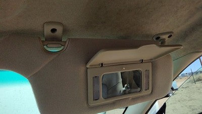 2000-2001 Legacy Outback Passenger Right Sun Visor Oem Tan 040 92011Ae28aob