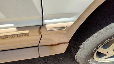 1993 Ford Explorer Passenger Right Moulding From Fender Oem Trim Strip White