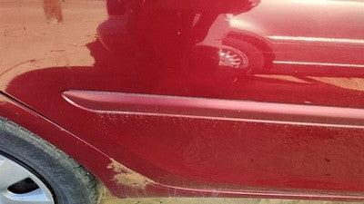 02-06 Camry Pass RH Rear Door Moulding Trim Salsa Red 3Q3
