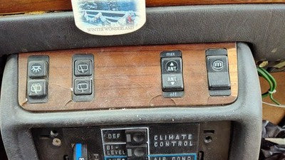 1980 Mercedes 300Td Set Of Switches On Dash Oem Rear Wiper Power Antenna