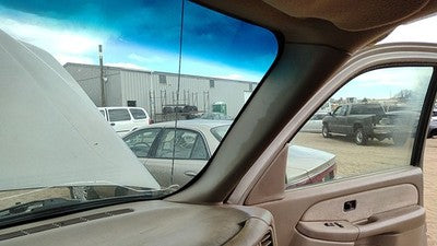02 Silverado 2500 Hd Passenger Right A Pillar Trim Windshield Post Panel Tan 52D