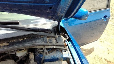 2009-2013 Toyota Corolla Driver Left Hood Hinge Assembly Oem Blue 8T7 5342002170