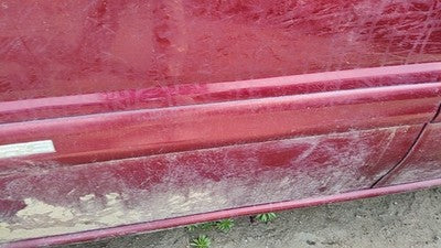00-04 Chevy Venture Driver Left Front Moulding From Door Oem Trim Strip Red 72U