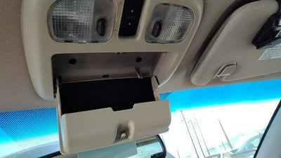 10-12 Ford Fusion Center Overhead Console Dome Light Map Lamp Cubby Charcoal Dw