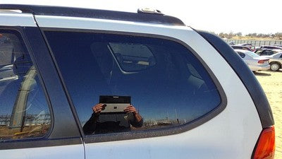 2002-2009 Gmc Envoy Driver Left Rear Quarter Glass Back Side Window Oem 15182310