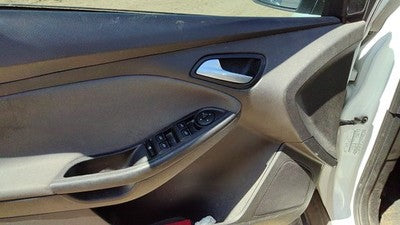 13-14 Focus Ford Driver Front Door Trim Panel With Master Switch Black Ew
