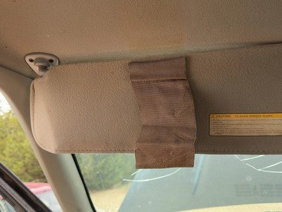 1997 Chevy Silverado 1500 Driver Left Sun Visor Oem Gray