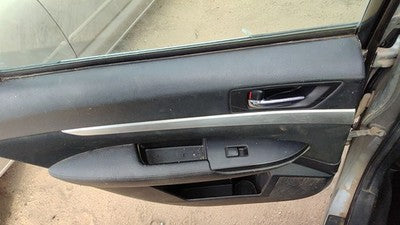 10-11 Subaru Legacy Outback Driver Left Rear Door Trim Panel With Switches Back