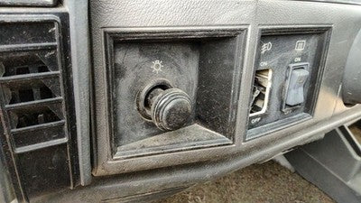 1992-1996 Jeep Cherokee Headlight Switch Control Knob Buttons Dash Oem