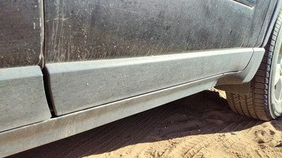 2007-2017 Gmc Acadia Driver Left Rear Lower Moulding From Door Back Trim Strip
