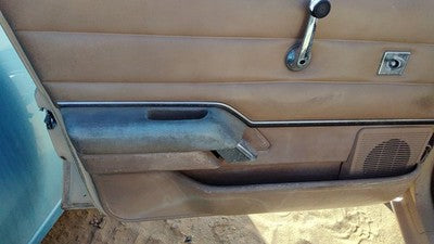 1984 Ford Tempo Driver Left Front Door Trim Panel Manual Windows Tan