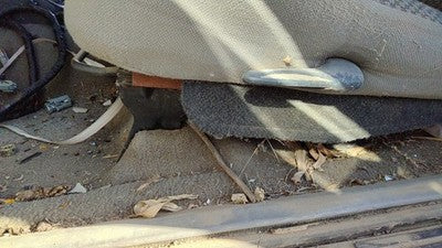 1998 Ford Ranger Driver Left Manual Seat Track Only Oem