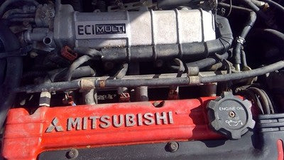 91-92 Galant Vr-4 Complete Fuel Rail With Injectors Set Loaded Dohc 2.0L Turbo
