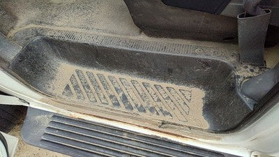 1996 Ford Van E250 Driver Left Lower Sill Step Moulding Trim Panel Oem Gray