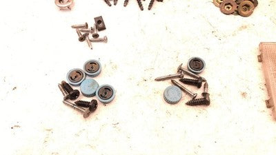 1984 Cadillac Deville Misc Front Left And Right Door Panel Hardware Oem