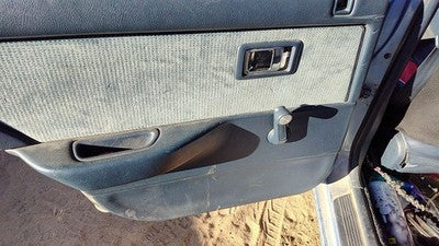 1989 Honda Civic Driver Left Rear Door Trim Panel Manual Windowsback Blue Sedan