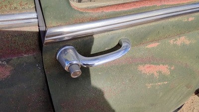 1953 Chevy Bel Air 150 Sedan Passenger Right Rear Outside Door Handle Oem Back