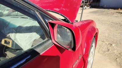 1990-1996 Grand Prix Passenger Right Side Mirror Power Door Mounted Red 2 Door