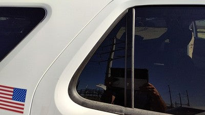 11-19 explorer Police Passenger Right Rear Vent Window Back Door Glass Wth Frame
