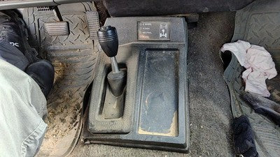 1989 Chevy S10 Pickup Center Floor Console Oem 4X4 Trim Bezel Oem Dark Gray