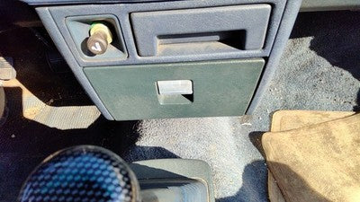 1985-1986 Toyota Camry Center Dash Lower Cubby Glove Box Oem Blue
