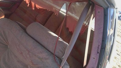 1978 Buick Regal Driver Left Front Seat Belt Retractor Oem Shoulder Red