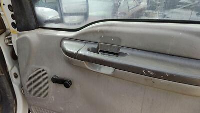 99-01 F250 Super Duty Passenger Right Front Inside Door Trim Panel Only Oem Gray