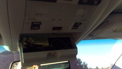 10-12 Lexus Hs250h Hybrid Center Overhead Console Oem Dome Light Map Lamp Cubby