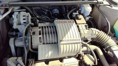 1992 Buick Park Ave Ultra Engine Cover Top Plastic Shield Oem 3.8L Supercharged
