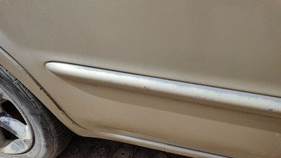 00-01 Maxima Passenger Right Rear Moulding From Door Oem Back Trim Strip Gold
