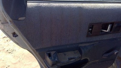 1991 Chevy Caprice Driver Left Rear Inside Door Trim Panel Only Oem Back Blue