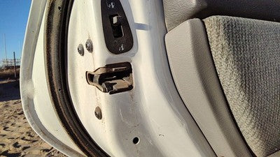 2000-2007 Ford Taurus Driver Left Rear Door Latch With Rods/Cables Oem Back